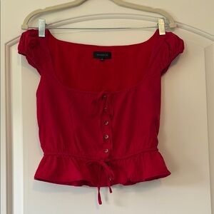 Red Women's Top